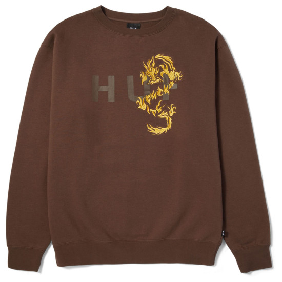 Huf Ανδρικό φούτερ Dragon Crewneck
